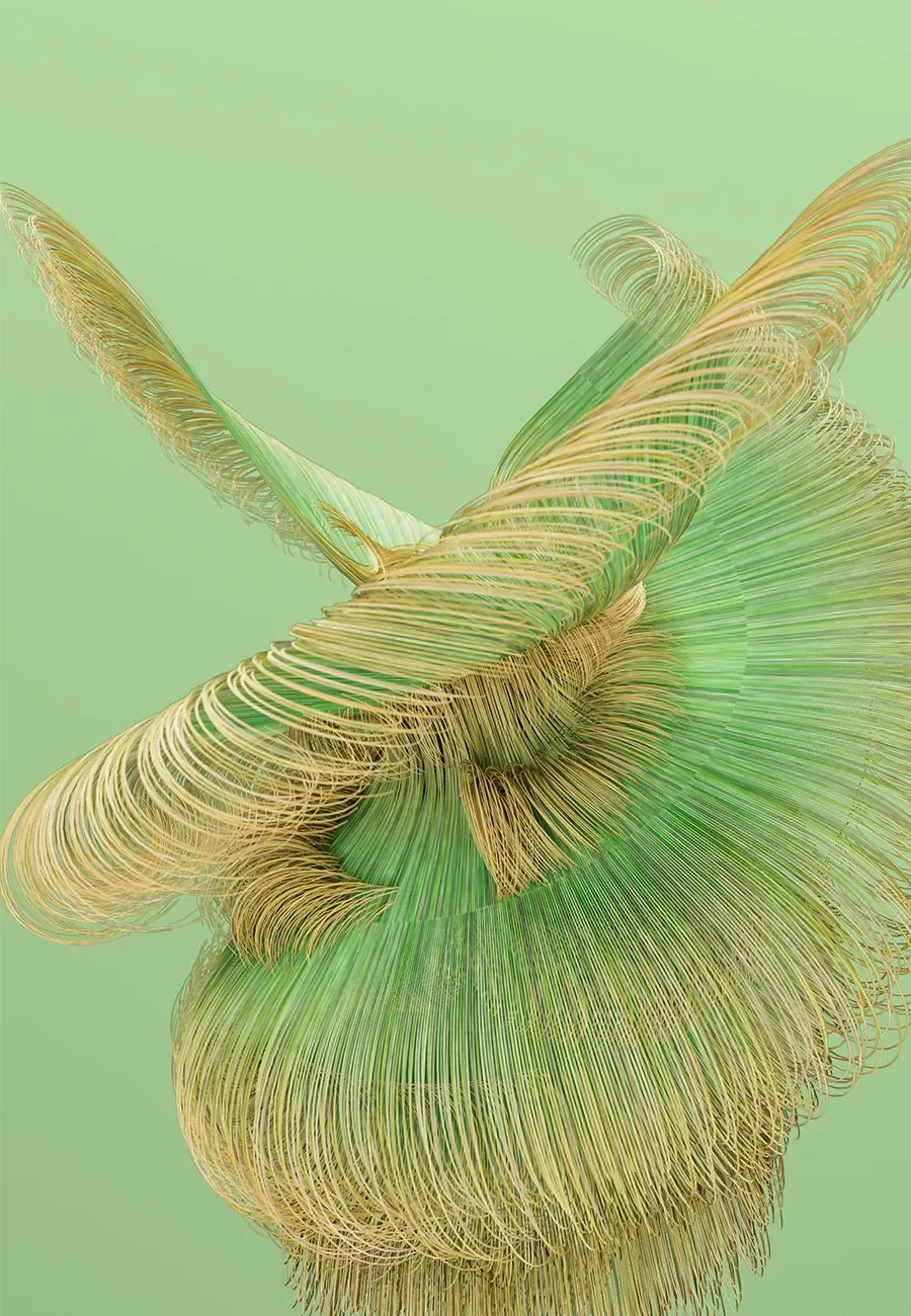 Chlorophyll Ballet LUCHEN Watson Digital Abstraction Artwork