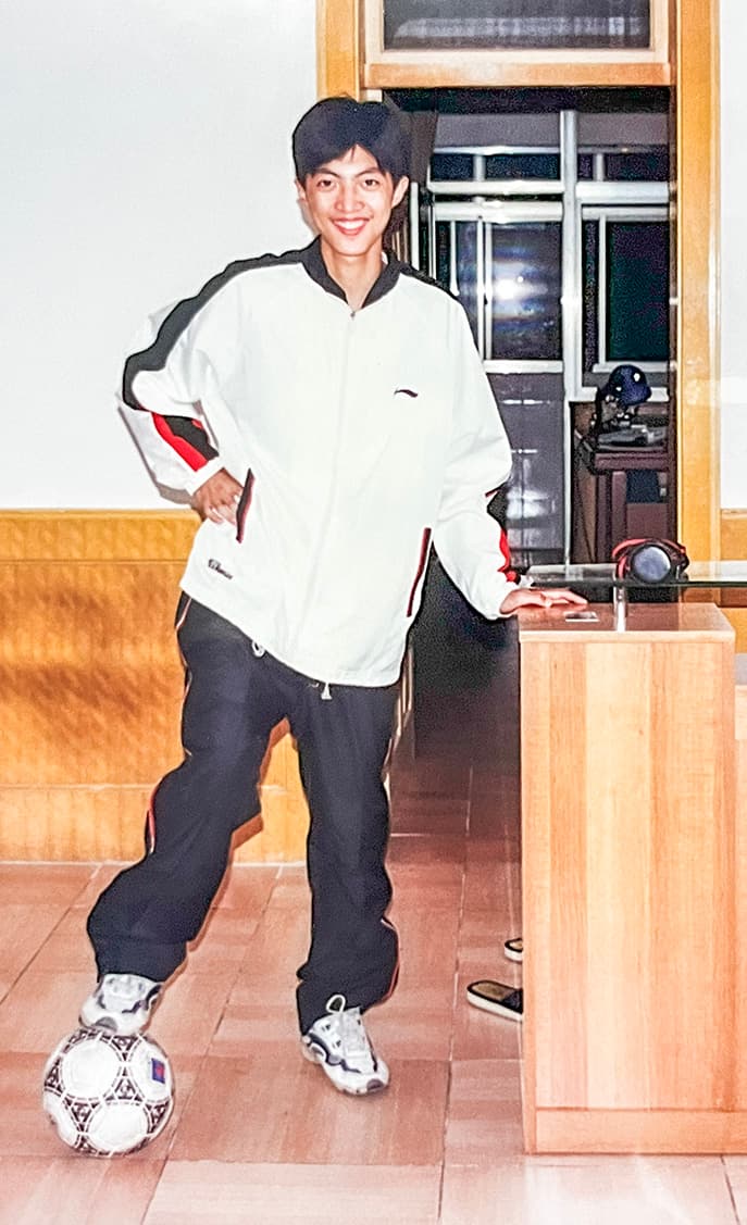 LUCHEN Watson in 1999 when he was 15 years old.